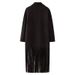 New Fashionable Versatile Fringed Long Blazer_ecoleips.com