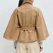 Elegant High-Neck Belted Wool Coat For Women - Slim Fit, Pure Color, Versatile Outerwear For Fall & Winter_ecoleips.com