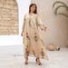 Women's Sequin Embroidered Evening Gown for 2024 Cross Border Independent Foreign Trade Muslim Fashion_ecoleips.com