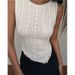 Aria Basics Aria Basics 2025 Cross-Border Women's Slim-Fit Sexy Solid Color Jacquard Versatile Spicy Girl Tank Top European And American_ecoleips.com
