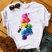 European And American Cross-border Foreign Trade Wholesale Clothing 3D Nail Polish Round Neck Plus-size Short-sleeve_ecoleips.com