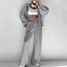 Women's Clothing Hooded Casual Sweater Suit Two Piece Set Autumn Winter Clothing_ecoleips.com