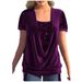 Aria Basics Aria Basics 2023 Spring/Summer New European And American Casual Fashion Two-Piece Top T-Shirt Women's_ecoleips.com