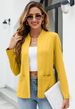 Women’s Stylish Blazer With Pockets – Stretch Polyester Office Jacket, Wrinkle-Free Slim Fit Suit Coat In 12 Colors (White/Navy/Black/Red/Khaki_ecoleips.com