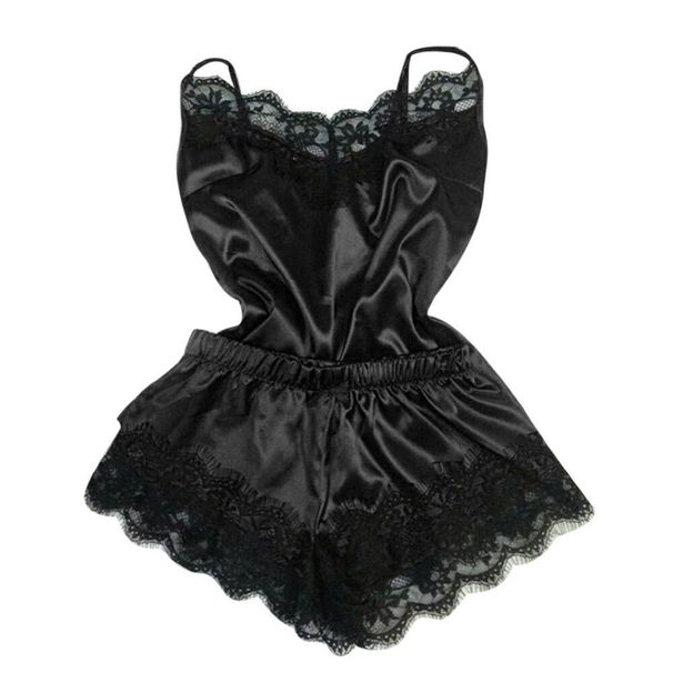 Sexy Lingerie Women's Erotic Underwear Large Size Eyelash Home Clothes Two Piece Set_ecoleips.com