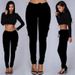 Women's Clothing Pencil Pants Multi Pocket Drawstring Ladies Casual Pants With Belt_ecoleips.com