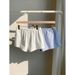 Women's Casual Drawstring Shorts, Solid Color & Striped Summer Shorts, Elastic Waist Comfort Fit For Outdoor Lounge Travel_ecoleips.com