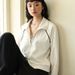 Autumn Winter Solid Color Double Zipper Long Sleeve Sweatshirt Women Outerwear American Style Short Cardigan Top_ecoleips.com