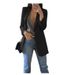 2024 New European American Fashion Casual Suit With Turn-down Collar, Slim Fit Cardigan, Elegant Women's Blazer_ecoleips.com