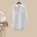 Women's Clothing Summer New Fat Mm High End Temperament Versatile Shirt Suspenders Pleated Skirt Three Piece Set_ecoleips.com