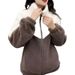 Women's Clothing Women's Jacket Casual Cotton Coat Plus Velvet Thickened Stand Collar Zipper Autumn And Winter High End Women's Jacket Wear_ecoleips.com