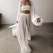 Women's Clothing Stylish 3-Piece Women's Suit Set - Sexy Blazer & Pants For Spring Summer Office & Casual Outfit_ecoleips.com