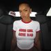 European And American Women's Clothing Summer Hot Girl Style Round Neck Printed Letter Crop Top Wholesale_ecoleips.com