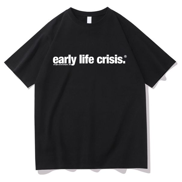 Nettspend Early Life Crisis Same T Shirt 2026Fashion Men/women Clothing Clothes Graphic Tops Hight Quality T Shirts_ecoleips.com