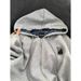 Women's Clothing Retro Gray Plaid Hooded Cardigan Sweater Jacket Women Autumn And Winter New Loose Long Sleeved Top_ecoleips.com
