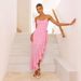 2025 Europea Ad America Cross-Border Trade Summer Hot-Sellig Sexy Wome's Strap Backless Ruffled Irregular Dress_ecoleips.com