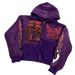 Women's Black Zip up Hoodie Street Style Hip Hop Star Print 2024 Y2K Harajuku Style Jacket Sweatshirt_ecoleips.com