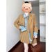 girl Korean Style Suit Skirt For Women Spring 2025 New Hot-Selling Early Autumn High-End Elegant Full Set OOTD Outfit_ecoleips.com