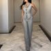 Women's Clothing New Fashion Commuter Vest Straight Trousers Professional Suit_ecoleips.com
