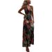 Cross-border Foreign Trade Independent Site 2026 New European And American Sexy Printed Strap Vacation Dress For_ecoleips.com