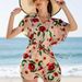 Women's Sexy Bikini Cover-Up Beach Shirt Long Sleeve Sun Protection Swimwear Tunic Loose Fit Summer Fashion"_ecoleips.com