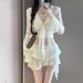 Elegant Slimming Sexy Bikini Set Pure Alluring Women's Swimwear for Vacations And Hot Springs_ecoleips.com