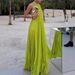 Women's Clothing Summer New Fashion Leisure Off Shoulder Sleeveless Solid Color Pleated Two Piece Suit_ecoleips.com