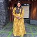 Women's Clothing Plus Size Clothes Elegant Long Pleated Maxi Skirt For Women - African Print Chiffon Dress With Flowy Design_ecoleips.com