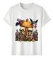 Women's T-Shirts Skeleton T-shirt Halloween Style Skulls_ecoleips.com
