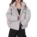 girl Trendy Versatile Super Stylish Padded Women's Winter 2025 New Loose Slimming Workwear Jacket Top_ecoleips.com