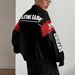 Women's Clothing American Racing Suit Printed Jacket Versatile Casual Outerwear For Ladies_ecoleips.com