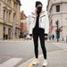 Women's Winter Stand Collar Zip-Up Puffer Jacket – Stylish & Versatile Quilted Coat For Casual & Outdoors_ecoleips.com