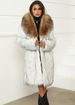 Luxury Faux Fur Coat For Women - Long Plush Winter Coat, Soft & Warm, Fashionable Outerwear For Fall & Winter (Black/Yellow Long Hair/Snow_ecoleips.com
