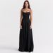 ng2510292 2025 European And American Cross-Border Fashion New Sexy Strap Slim Backless Dress Women's Long Evening Gown_ecoleips.com