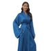 Directly Supplied By The Manufacturer, Yiduoduo's New European And American Dopamine Cardigan Dress, Solid Color Elegant_ecoleips.com