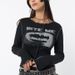 Women's Clothing Long Sleeve Stitching Color Fun Pattern T Shirt_ecoleips.com