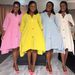 Women's Clothing Solid Color Short Front And Long Back Irregular Medium Length Lantern Sleeve Dress_ecoleips.com