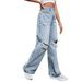 Women's Clothing Trendy Denim Trousers Women's Clothing Hot Sale Casual Fashion Ripped Trousers_ecoleips.com