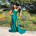 Elegant One-Shoulder Mermaid Evening Dress for Women for Parties Prom And Special Occasions_ecoleips.com