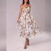 Women's Clothing Sleeveless Printed Hem Dress New Style_ecoleips.com