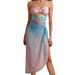 Starfish Gradient One Piece Swimsuit Comfort And Confidence In The Water Feminine Hollow Out Design High End Summer Vacation Polyester_ecoleips.com