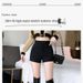 Wearing Black Shorts For Women In Spring And Summer 2026 New High Waisted Slimming Outfit Paired With Boots American Style Spicy_ecoleips.com