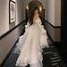 off the Shoulder Evening Gown Luxury Slimming Sweet Princess Dress Heavy Duty New Spring Style Light Dress Women's Party Wear_ecoleips.com