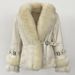 Women’s Stylish Short Suede Fur Coat – Faux Rabbit Fur Lining, Winter Warm Fashion Outerwear, XS-XXXL_ecoleips.com