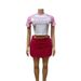 Low-Rise Bodycon Mini Skirt For Women, Stretchy Sexy Form-Fitting Pencil Skirt, Solid Color Chic Club Night Out Skirt_ecoleips.com