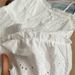 Ruffle Knot Hollow Out Lace Vest Tunic Dress Layering White Versatile Strapless Gown Single Piece Chinese Origin_ecoleips.com