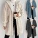 Oversized Fleece Hooded Coat – Women’s Long Sleeve Plush Jacket (S-3XL, Beige/Pink/Black/Red/Gray/White/Blue, Korean Streetwear Style)_ecoleips.com