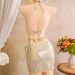 New 2026 Sexy Glittering Three Piece Swimsuit Bikini European American Style Floral Embroidery Cross Border E-commerce Women's Clothing_ecoleips.com