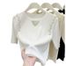 Women's Clothing Hollow Knit Sweater Women's Short Sleeves Summer New French Sweet And Spicy Style Design Ice Silk Slim Tops Women's Trend_ecoleips.com