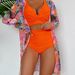 Women's Clothing Sexy High End Multi Color Sexy Printed Bikini Bikini Three Piece_ecoleips.com